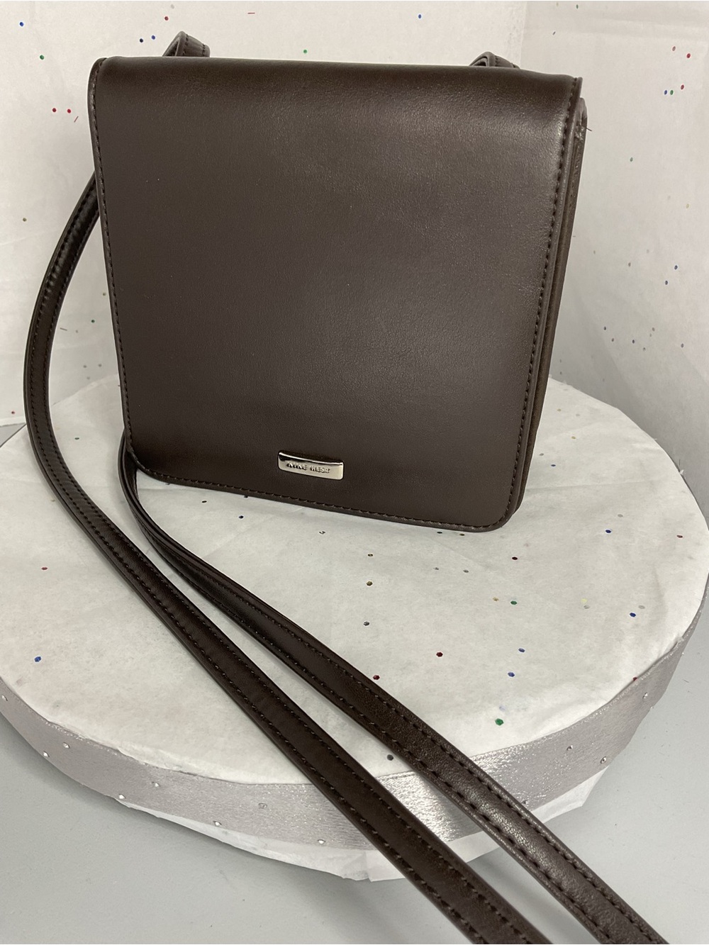 Nine West Black Fabric Label Interior